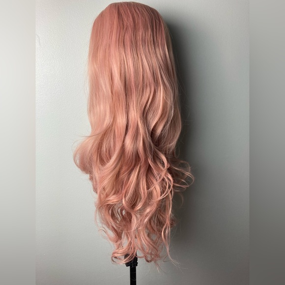 Pink Lace Front Wig - Picture 4 of 11